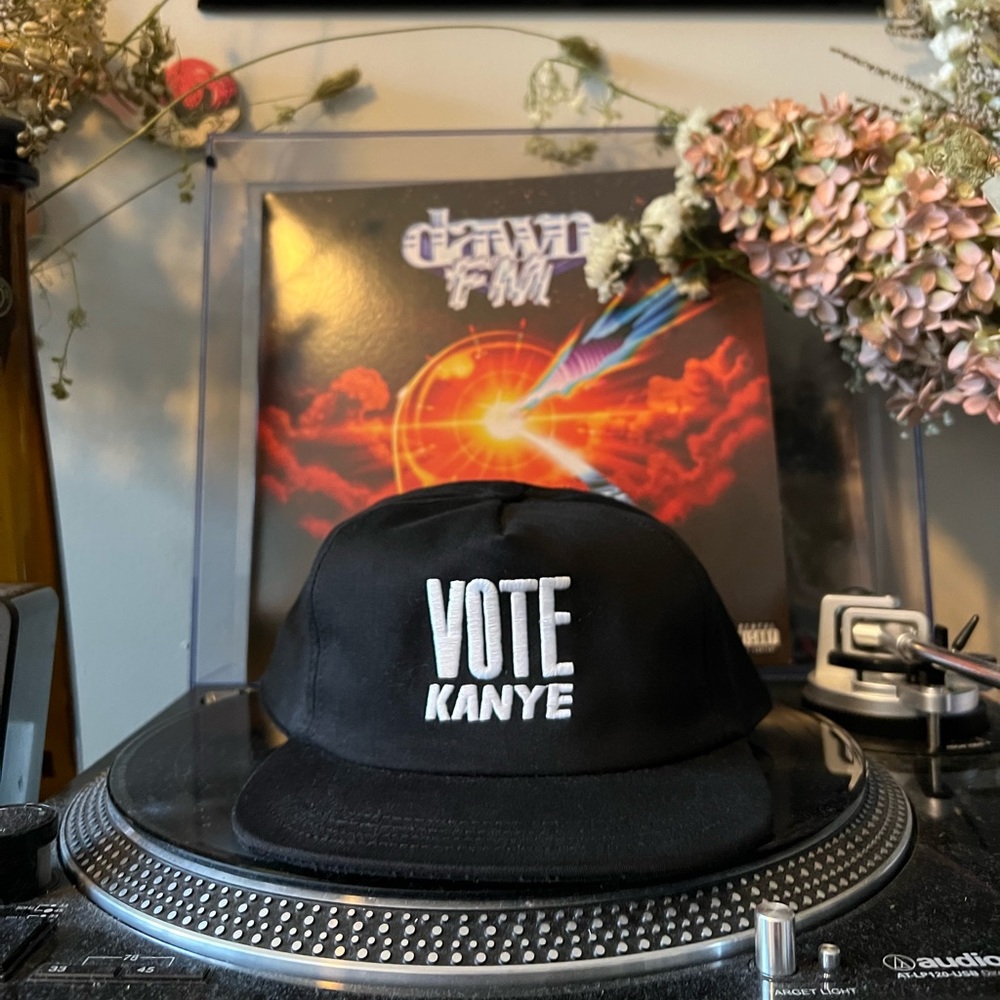 Kanye West Vote Kanye Snapback Hat
